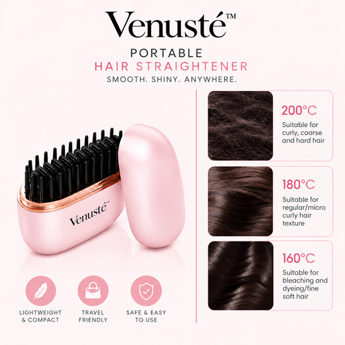 Venusté Pocket Hair Straightener