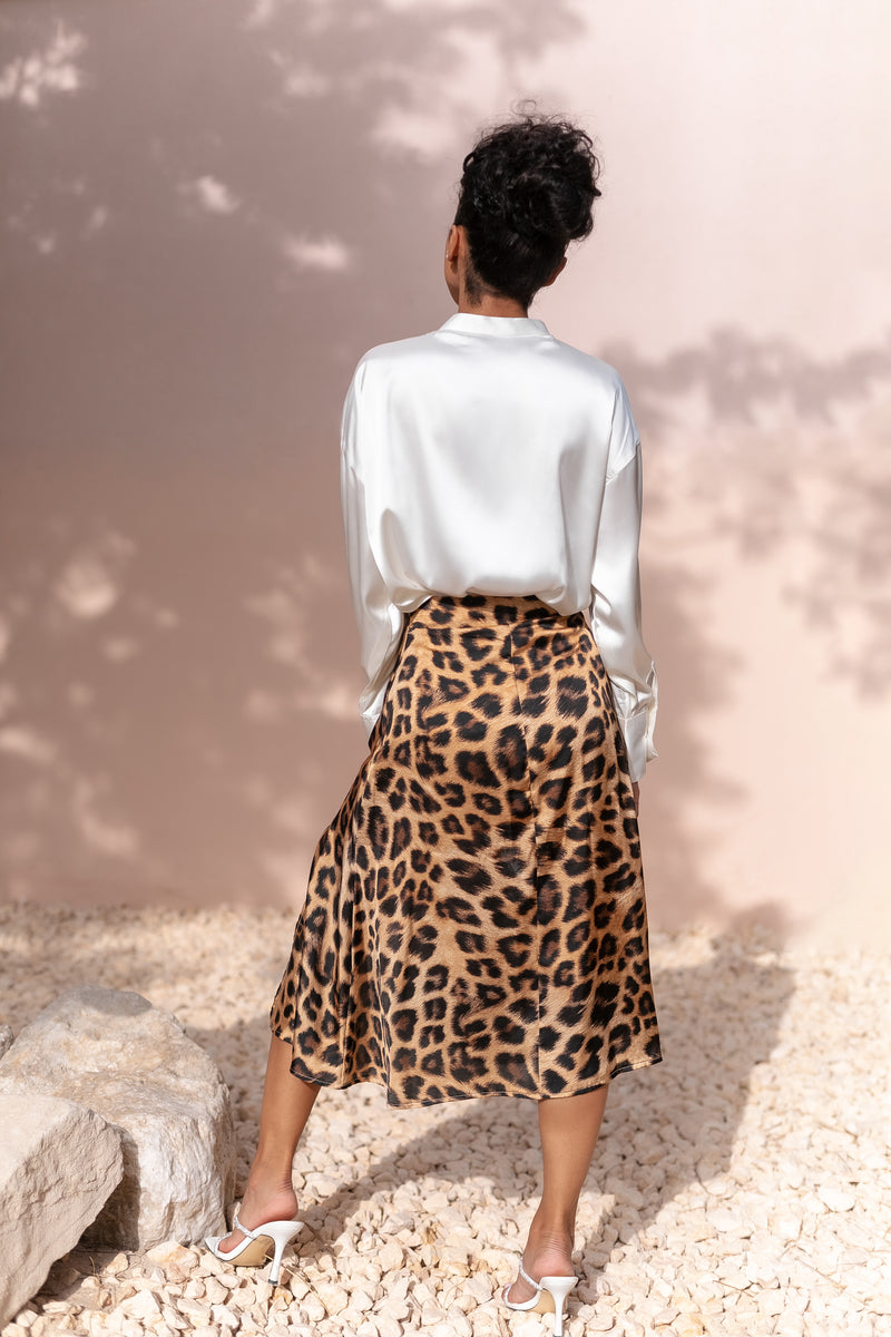 Silk Skirt Aline/ Leo