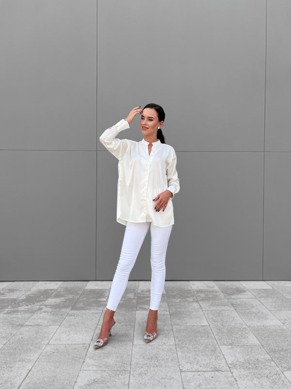 Blouse Berta / Vanilla ice